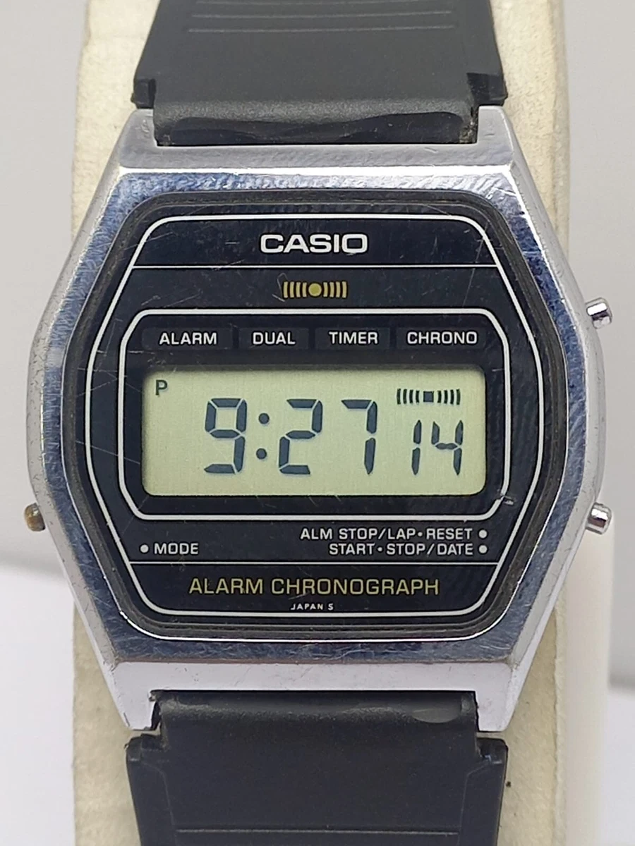 Alarm chrono casio shop