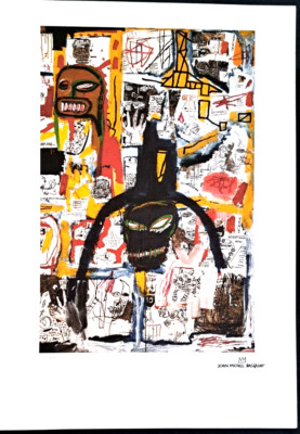Jean-Michel Basquiat- Reproduktion Lithographie 50x35cm Nr.123/200