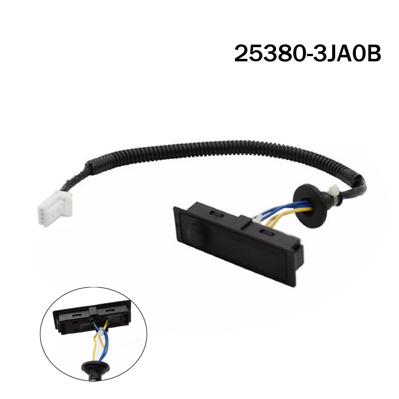 Rear Trunk Lid Release Switch For 2013-2019 Nissan Pathfinder 25380-3JA0B New