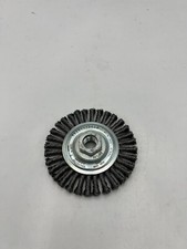 QTY 9 Stringer Bead Knot Wire Wheel Brush 4"X.020X5/8-11, 66253370022 For Norton