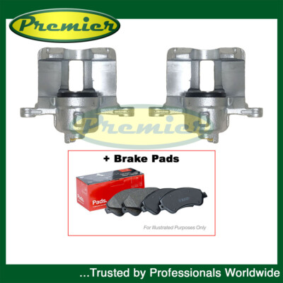 Premier Front Brake Calipers + Pads Fits Micra 1.0 1.3 1.4 Brand New