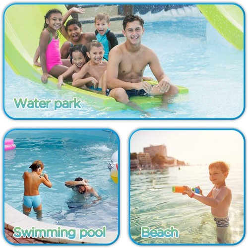 6X Poolkanone Wasserspritze Wasserpistole Wasser Pool Kanone Spielzeug Kinder DE - Bild 11 von 24
