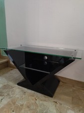 Tavolino caffè vintage anni 80 design particolare marcato Prandini Modernariato