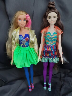 Mattel Barbie Color Reveal Confetti Party Dolls, Sparkly Glittery Tight  UK