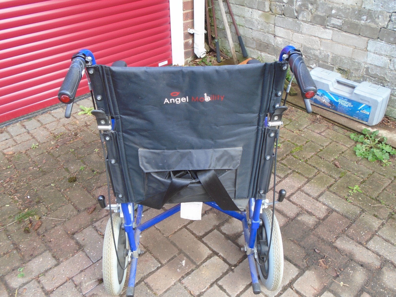 Angel Mobility Folding Propelled Wheelchair With Mag Wheels eBay