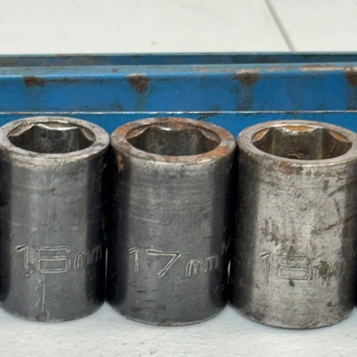 Matco CP Series 10-27mm 1/2" Drive 6 Point 14 Piece Impact Socket Set USA - Picture 5 of 21