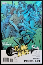 YOUNG LIARS #14 ~ VF 2009 DC VERTIGO COMICS ~ DAVID LAPHAM STORY, COVER & ART