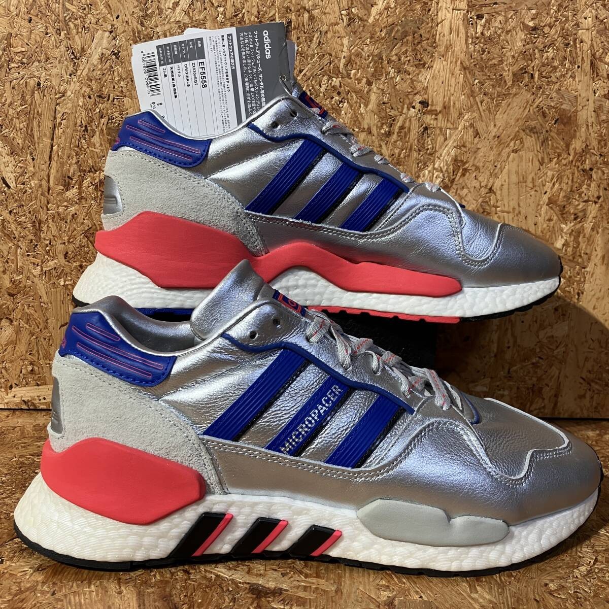 Size 9.5 - Adidas ZX 930 EQT Silver Metallic for sale online | eBay