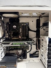 In Win White Tower Desktop gaming PC, Intel Core 2 Duo E8400 3.0GHz, GeForce GTX