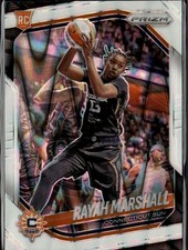 2025 Panini Prizm WNBA White Seismic Prizms Rayah Marshall #47 | Connecticut Sun