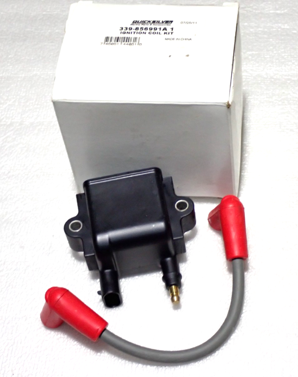 339-856991A1 IGNITION COIL KIT GENUINE OEM MERCURY QUICKSILVER NEW