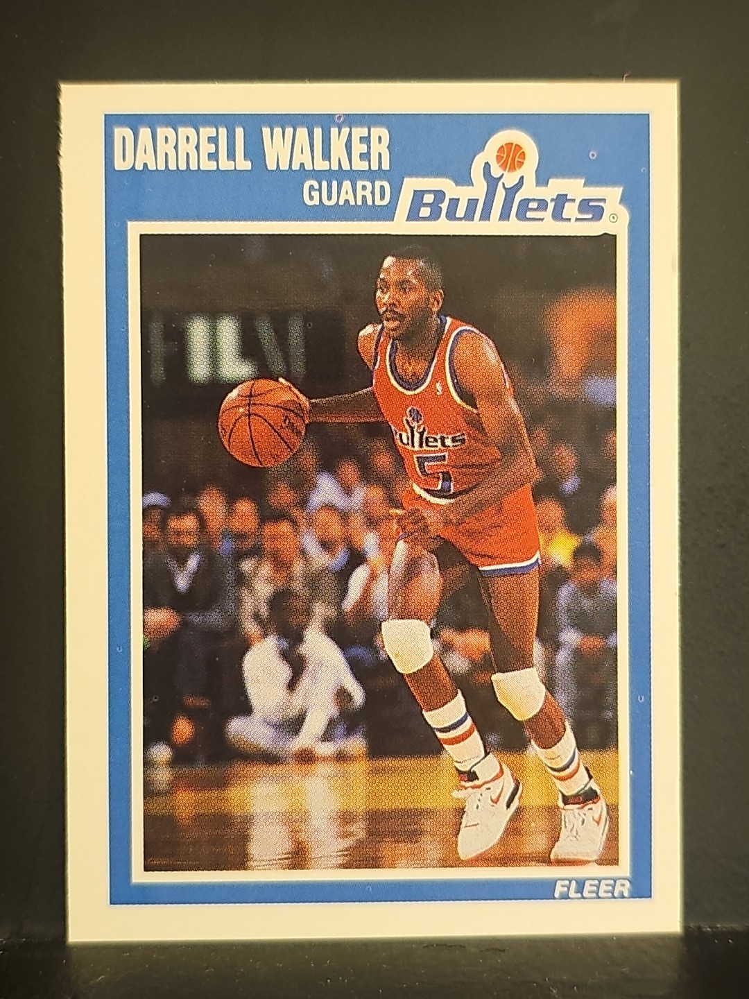 1989-90 Fleer #161 Darrell Walker BULLETS 