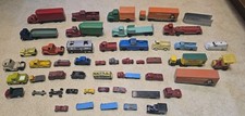 Vintage Lot Mixed 50 Cars Trucks Tootsie Toys Hubley Ralstoy Die Cast Plastic