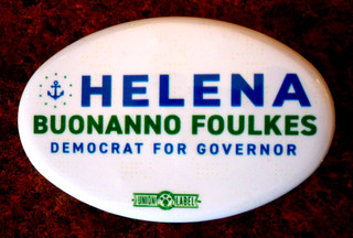 2026 RHODE ISLAND Democrat HELENA BUONANNO FOULKES for GOVERNOR logo Button