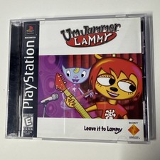 Um Jammer Lammy PS1 CIB Sony PlayStation 1 1999 Complete with Manual