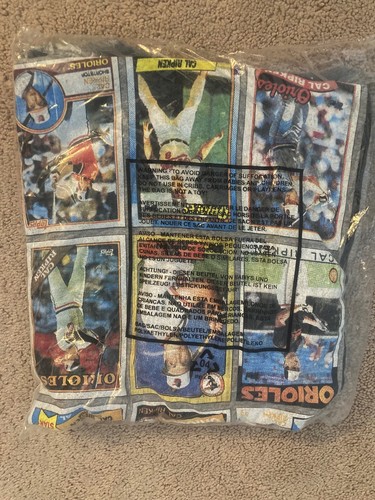 Camiseta Wright & Ditson Cal Ripken Baltimore Orioles Topps Cards XL - Imagen 1 de 2