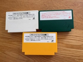 3 Games! Super Mario Bros. 3, Mario Golf, Dr Mario JPN Nintendo NES FC Nintendo