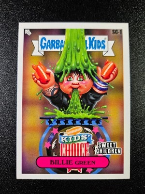 Billy Joe Armstrong Nickelodeon Kid's Choice Green Day Spoof Garbage Pail Kids