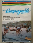 Vintage Original 1973 Campagnolo Record bicycle shop poster Gimondi Bianchi