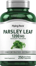 Parsley Capsules | 1200mg | 250 Pills | Herb Leaf Extract Supplement | Non-GM...