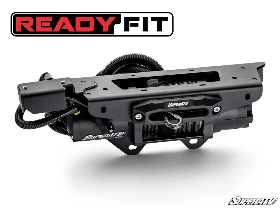 SuperATV POLARIS RZR PRO XP 6000 lb 2020+ cabrestante listo para montar Plug & Play con montaje Foto 2 de 4