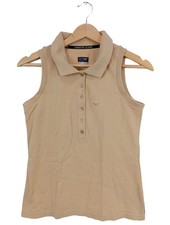 ARMANI Polo Donna Camicia Taglia IT 42 bianco sporco stile casual