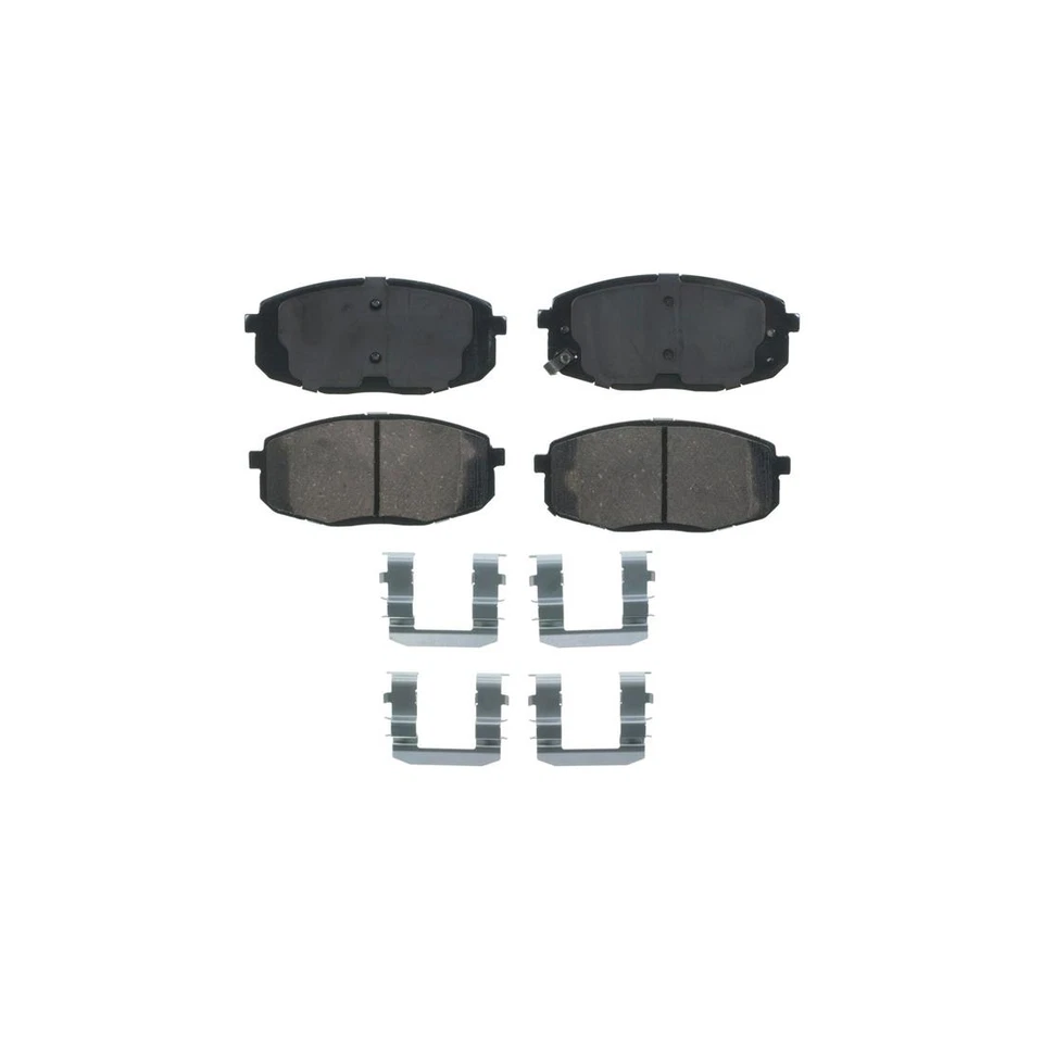 Juego de pastillas de freno de disco delanteras traseras para Kia Soul 2014-2016 Foto 3 de 4