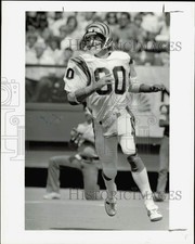 1981 Press Photo Cris Collinsworth, rookie wide receiver for the Bengals