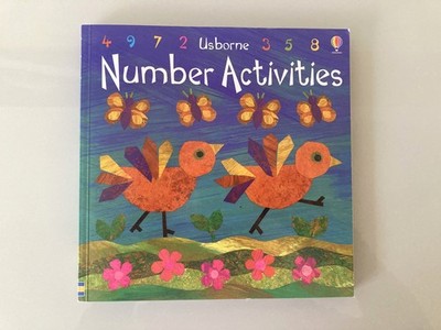 Number Activities By Usborne Books : Teaches early number skills   VGC
