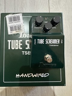 Ibanez TS808HW Tube Screamer Overdrive Pedal Hand Wired