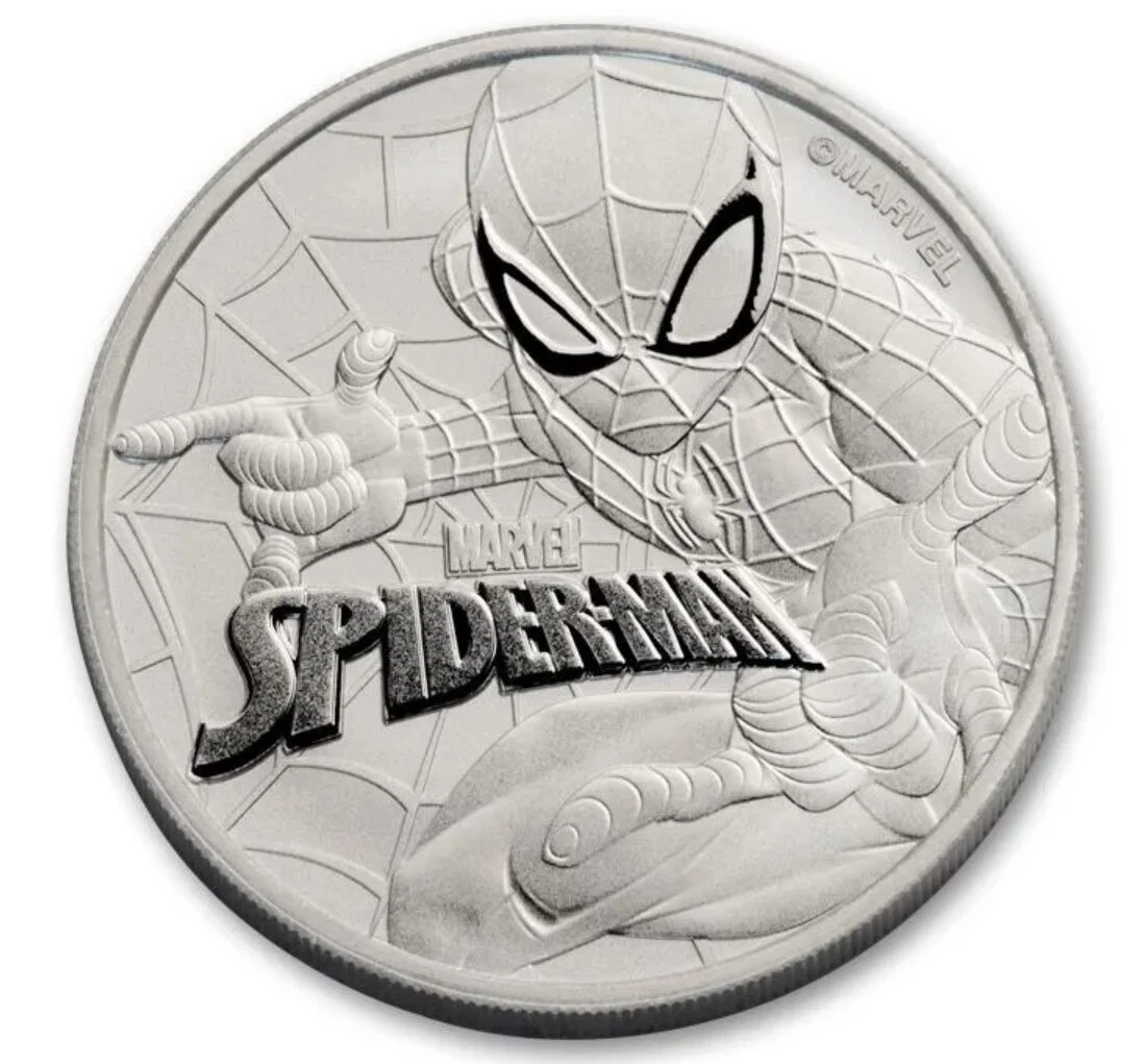 Spiderman Silver Coin In Silver Bullion Coins for sale | eBay