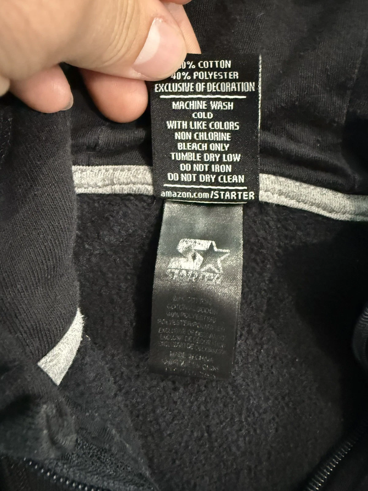 Vintage Starter Full Zip Mens CXL Sweatshirt Retro Sportswear Y2k Fall Fashion image 11