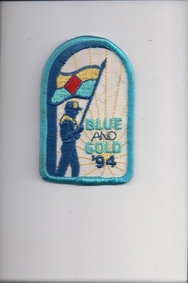 1994 Blue And Gold patch
