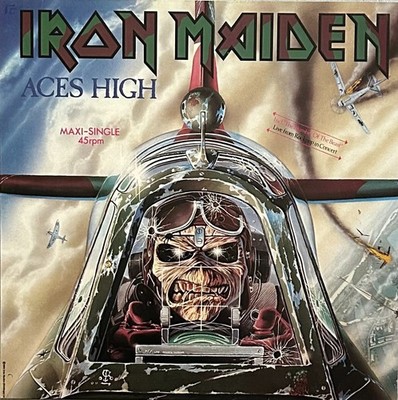 IRON MAIDEN - Aces High - 12inch Maxi-Single Vinyl - 1C K062 20 0385 6