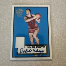 2005-06 Topps Fan Favorites DOLPH SCHAYES AUTO Archives Autograph SSP MINT!