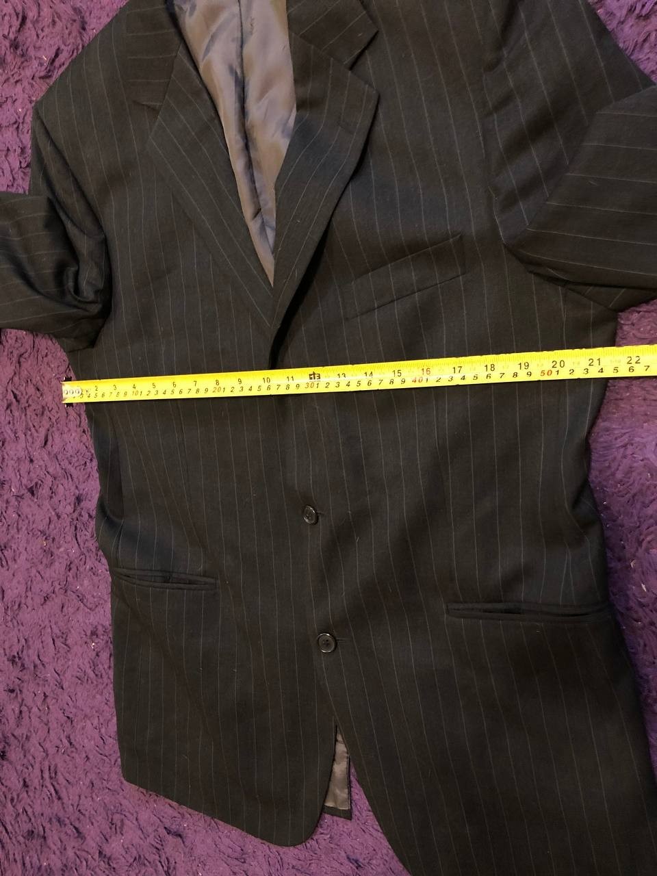 Giacca blazer tuta YSL Yves Saint Laurent 52R lusso invecchiato unisex rara