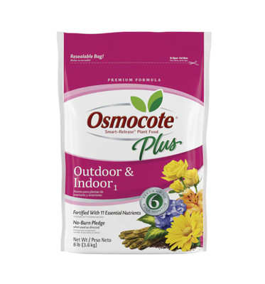 Osmocote Smart-Release Plus Outdoor and Indoor1 8-lb 15-9-12 All-purpose Food