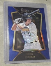 2025 Panini Select Drew Burress Blue Prizm /49 RC “Sensations” #6 G. Tech SSP