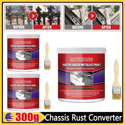 300g NEW Metal Rust Inhibitor Automotive Rust Free Primer Multi-Function Brush
