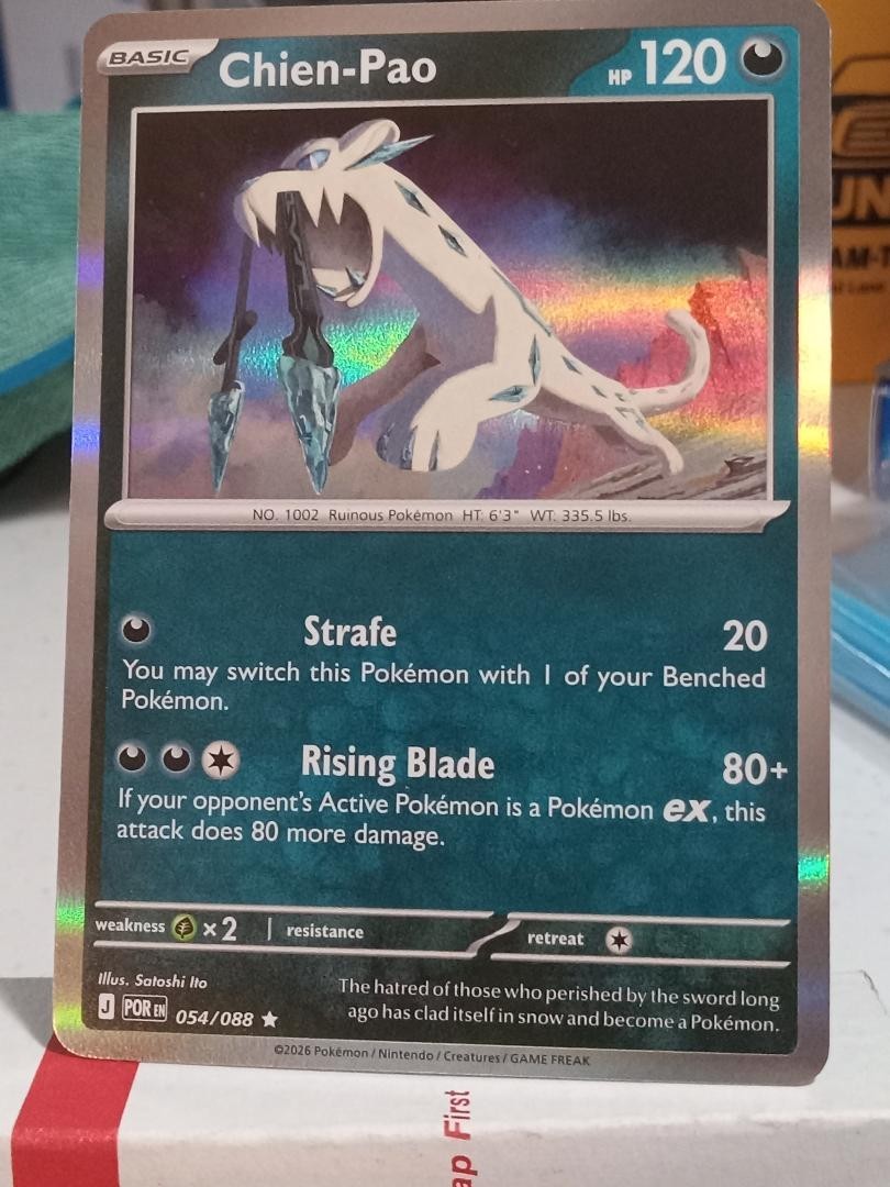 CHIEN-PAO 054/088 POKEMON PERFECT ORDER ME03 HOLO