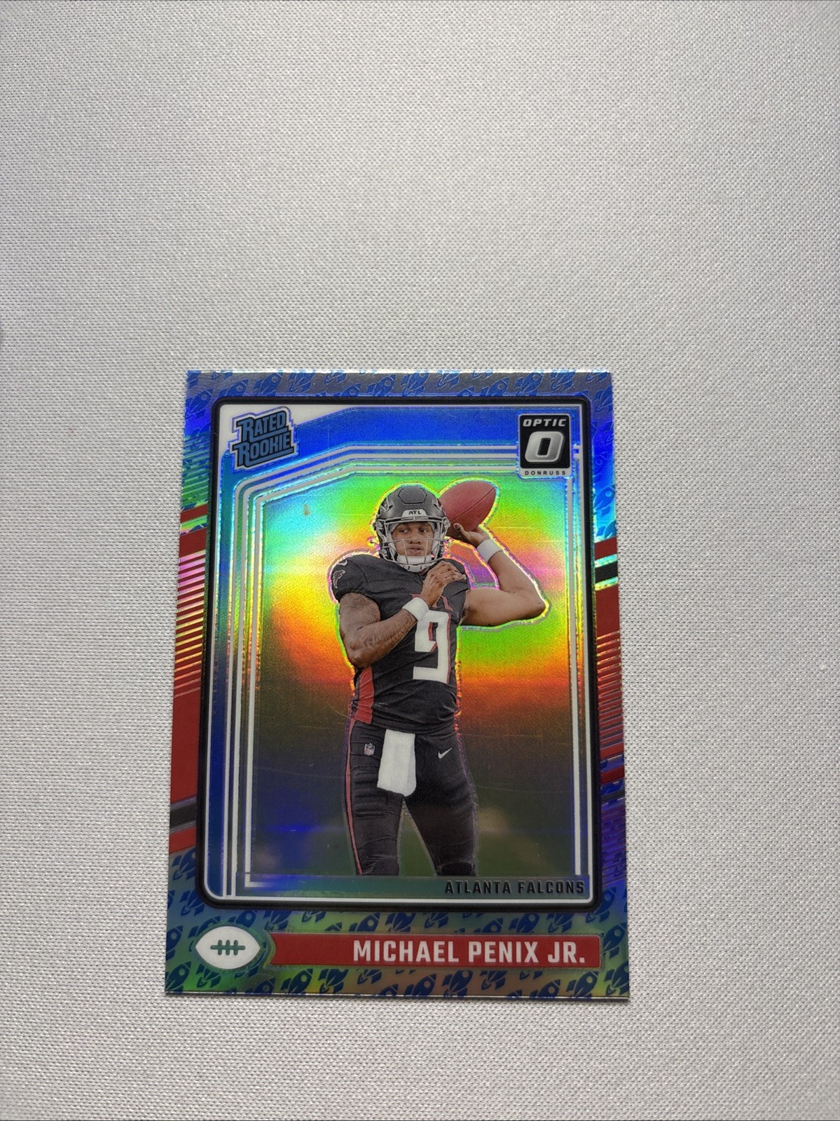 2024 Panini Donruss Optic Rated Rookie Michael Penix Jr. #279 Rocket Prizm (RC)