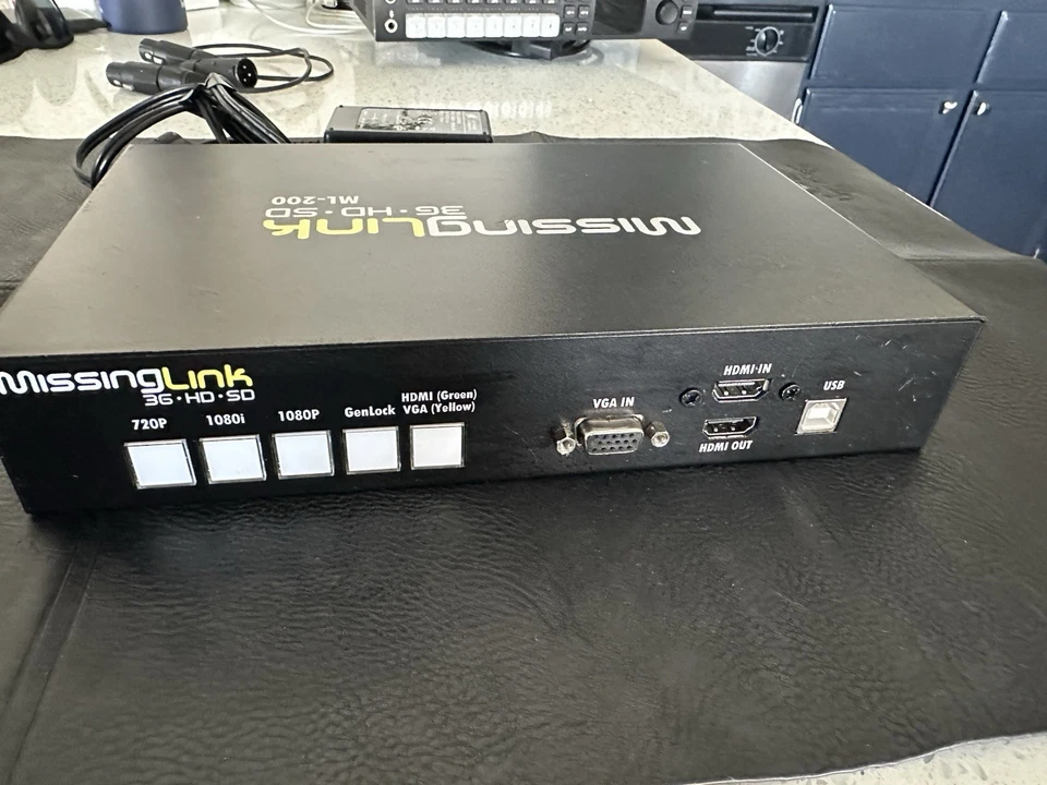 Missing Link ML-200, un convertidor escalador profesional HDMI a 3G/HD/SD-SDI Foto 2 de 3