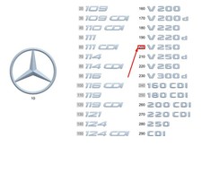 Mercedes-Benz VITO W447 Kofferraumdeckel-Emblem A4478172314, neues Original Mercedes-Benz VITO W447 Kofferraumdeckel-Emblem A4478172314, neues Original