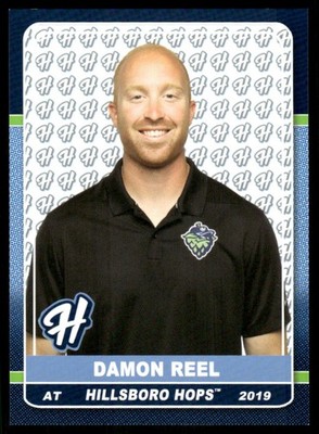 2019 Damon Reel MiLB Minor League Rookie RC Hillsboro Hops Arizona