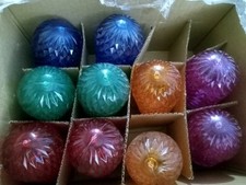 S14 Faceted Led Bubs/red, Blue, Purple, Green, Amber Replacement Bulbs-10