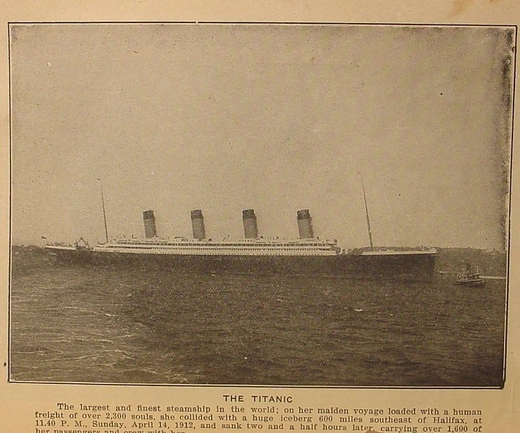 1912 Book SS TITANIC Maritime 1ST EDITION Antique RMS WHITE STAR LINE Carpathia Foto 3 de 4
