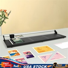 36in Rotary Paper Trimmer, Manual Rotary Paper Cutter for Office Use, Cutting