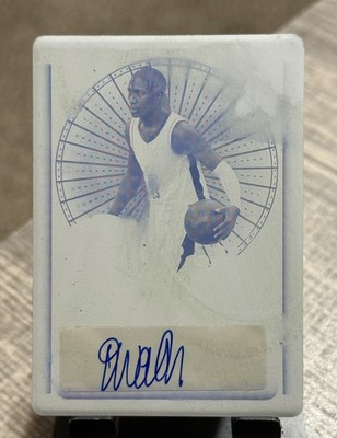 2022-23 Leaf Trinity Yellow Printing Plate 1/1 TyTy Washington Jr #D-TWJ 