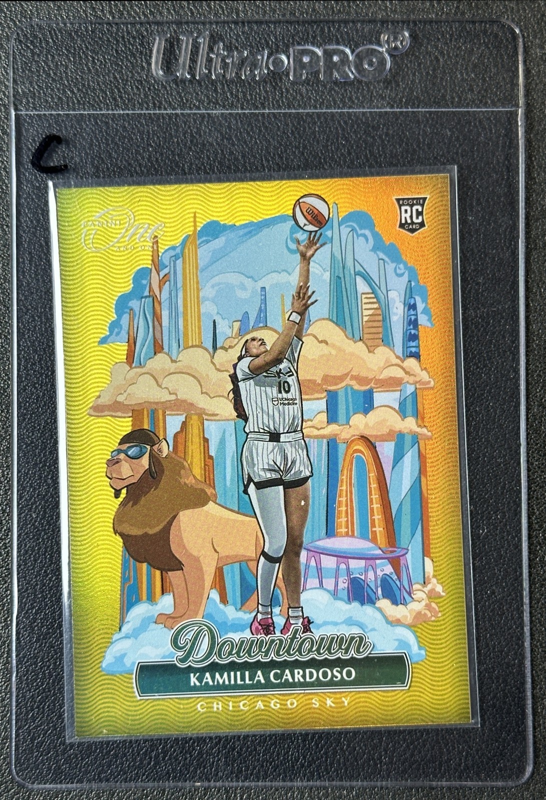 KAMILLA CARDOSO 2024 PANINI WNBA ROOKIE ROYALTY #3 DOWNTOWN RC SKY SP C