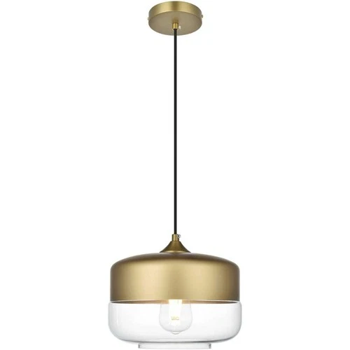 Living District LD2243SG Ashwell Pendant Satin Gold - Picture 1 of 10